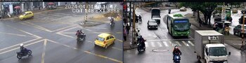 Lluvias en las vías de Bogotá - crédito @BogotaTransito/X