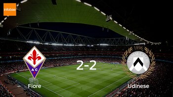 Fiorentina 2 - 2 Udinese