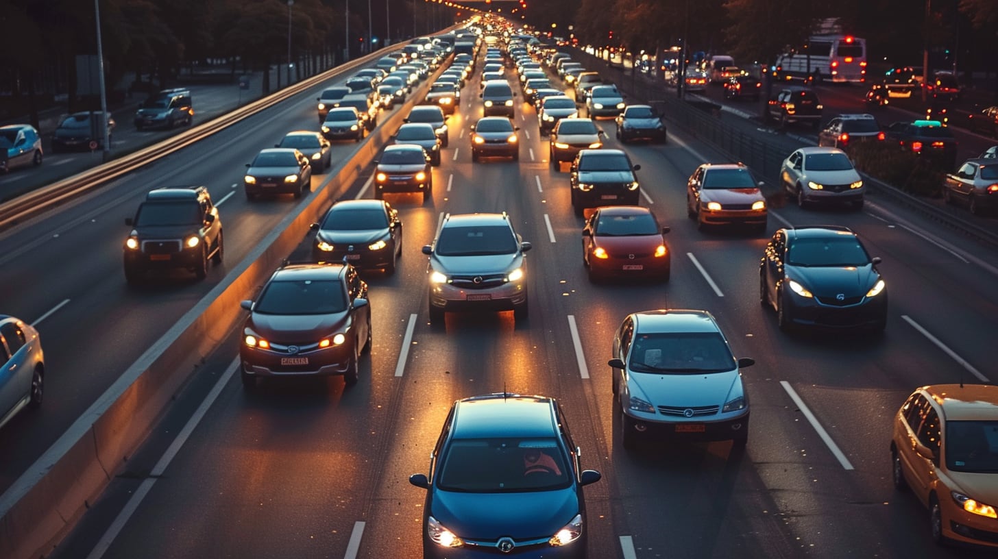 El ruido nocturno del tráfico eleva el colesterol LDL en adultos, aumentando el riesgo de enfermedades cardiovasculares según un estudio europeo (Imagen Ilustrativa Infobae)