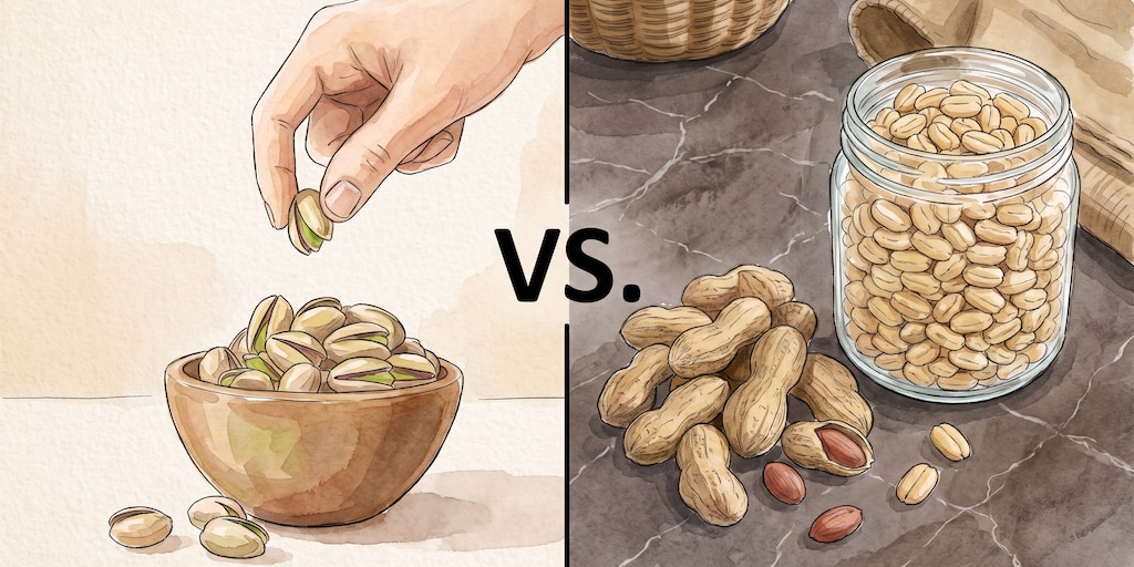 Pistachos o maní: qué fruto seco elegir para controlar el peso, según la ciencia