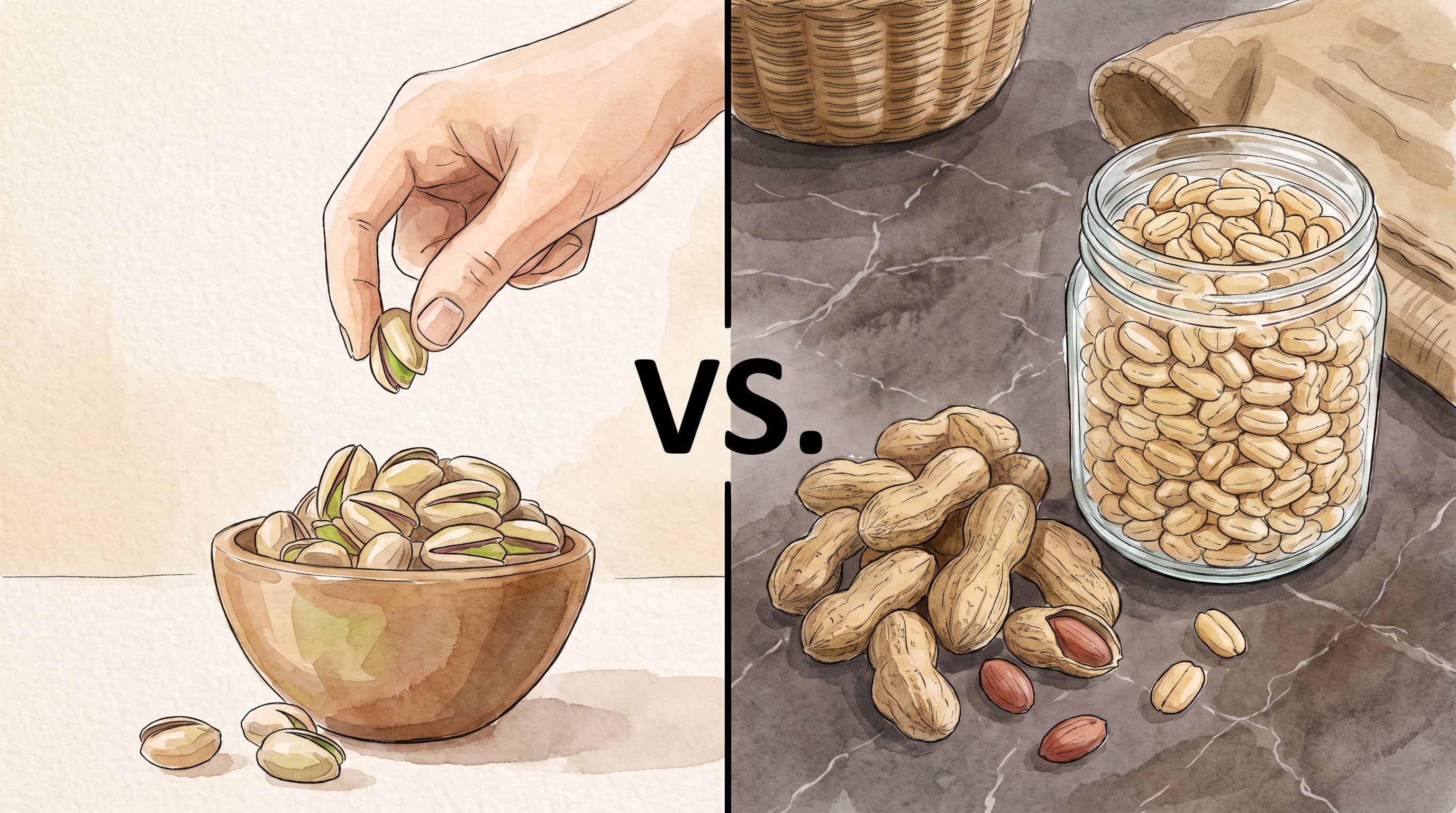 Pistachos o maní: qué fruto seco elegir para controlar el peso, según la ciencia