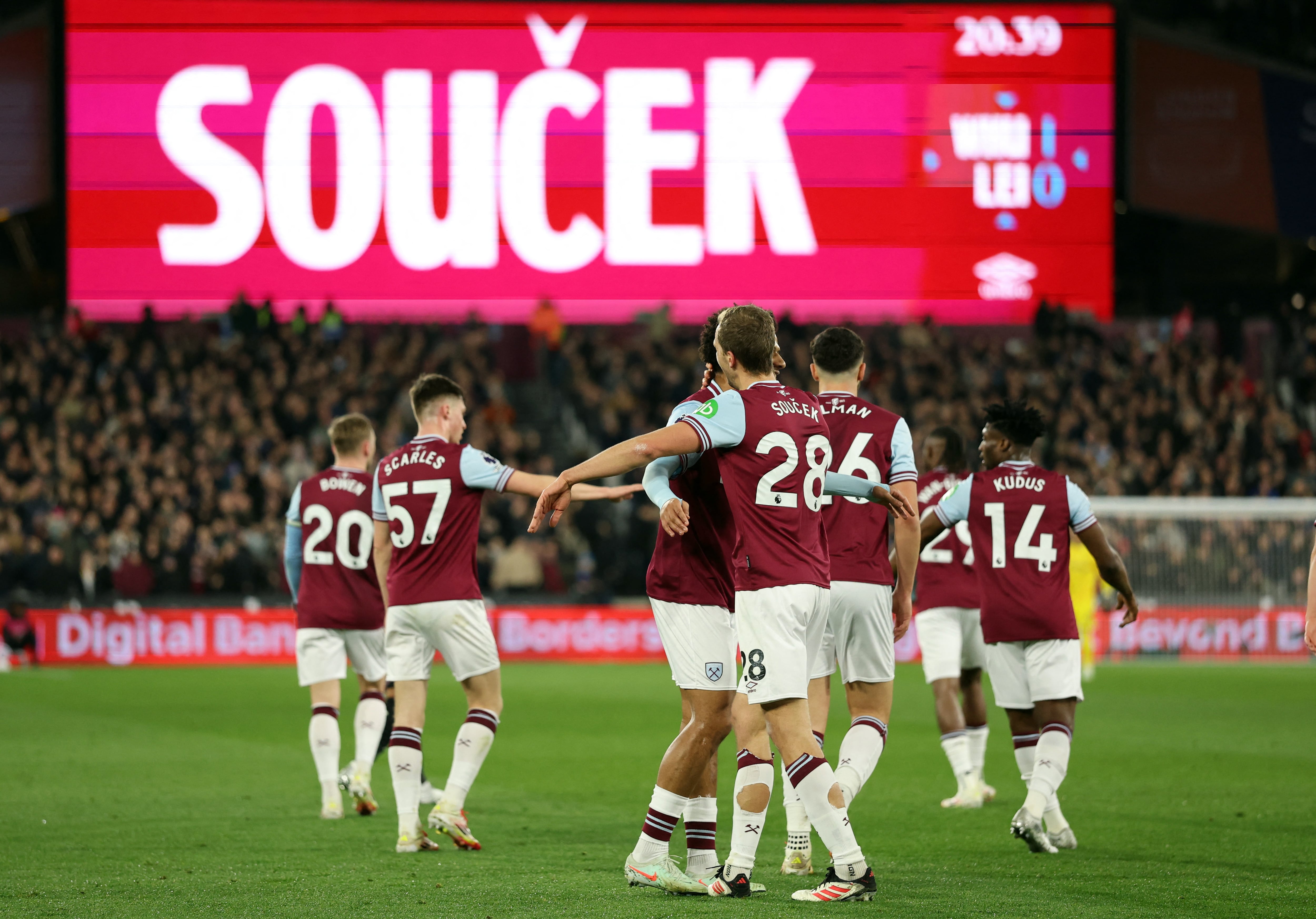 Actualmente, el checo es uno de los capitanes del West Ham y uno de los más queridos en el plantel (REUTERS/Ian Walton)