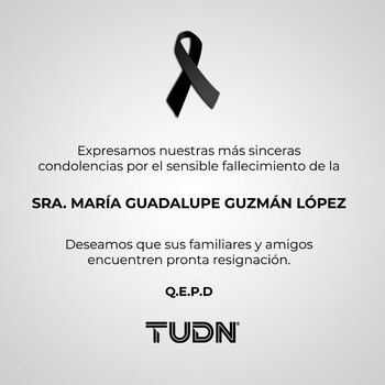 Esquela compartida por la televisora