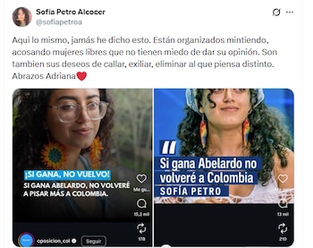 - crédito @sofiapetroa/X