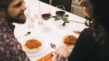 Cenar en San Valentín será