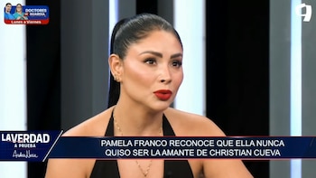 Pamela Franco se sincera: reconoce errores y habla de su romance con Christian Cueva. Captura: Andrea.