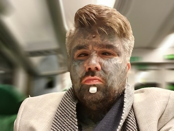 Matthew Whelan, el hombre más tatuado del Reino Unido