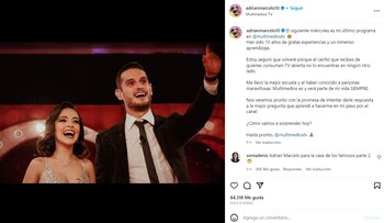 El comediante confirmó su salida