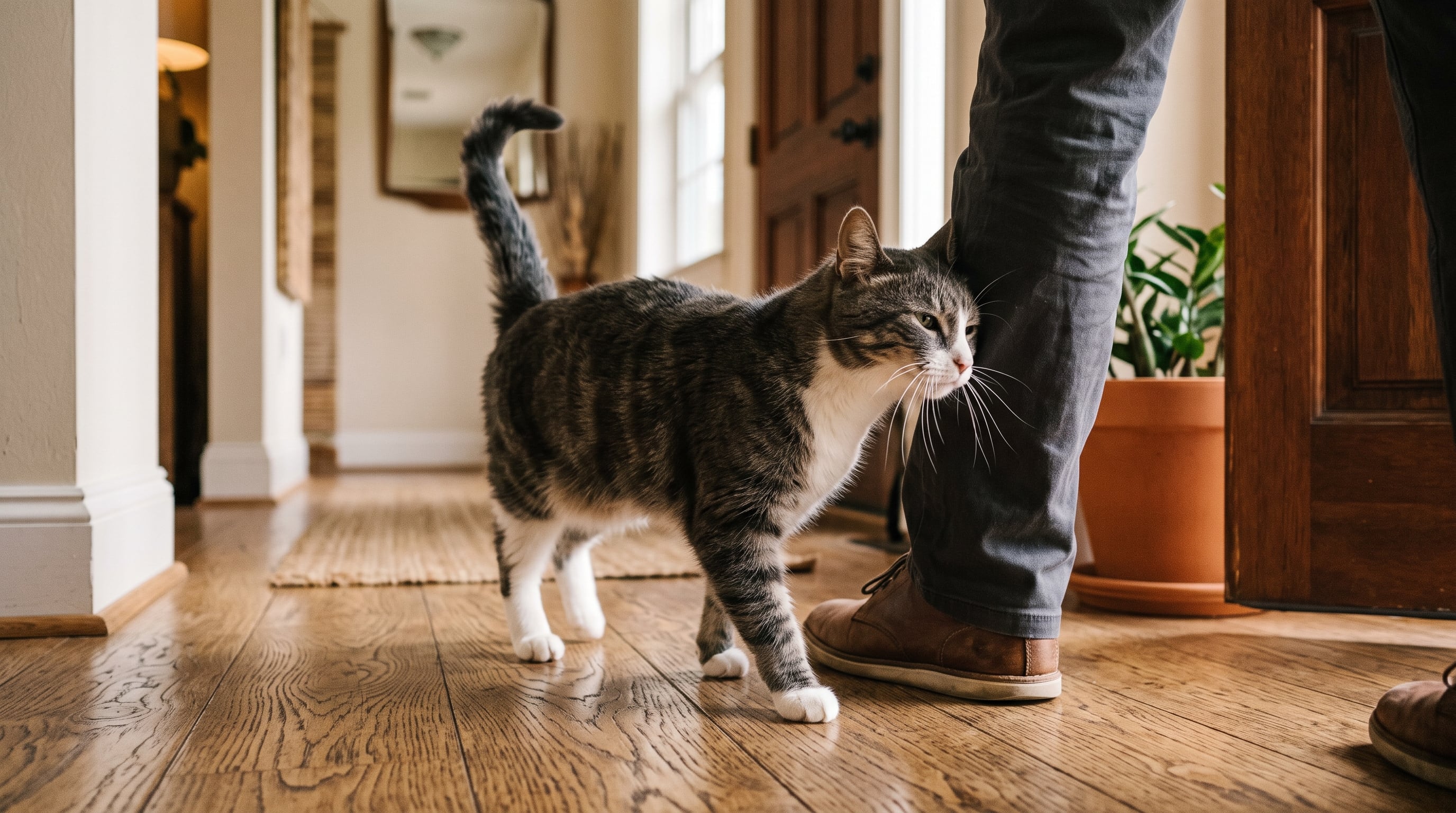 La investigación de la Universidad de Ankara registró las reacciones de 31 gatos en Turquía cuando sus cuidadores regresaban al hogar (Imagen Ilustrativa Infobae)