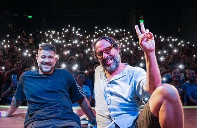 Yaco Eskenazi se despide temporalmente de “La Granja VIP” por agenda recargada. Captura: La Granaja VIP.