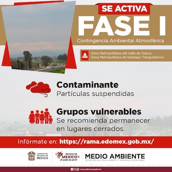 Contingencia ambiental Edomex Toluca