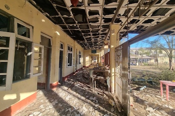 En esta fotografía proporcionada por