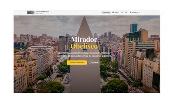 El portal del Mirador Obelisco