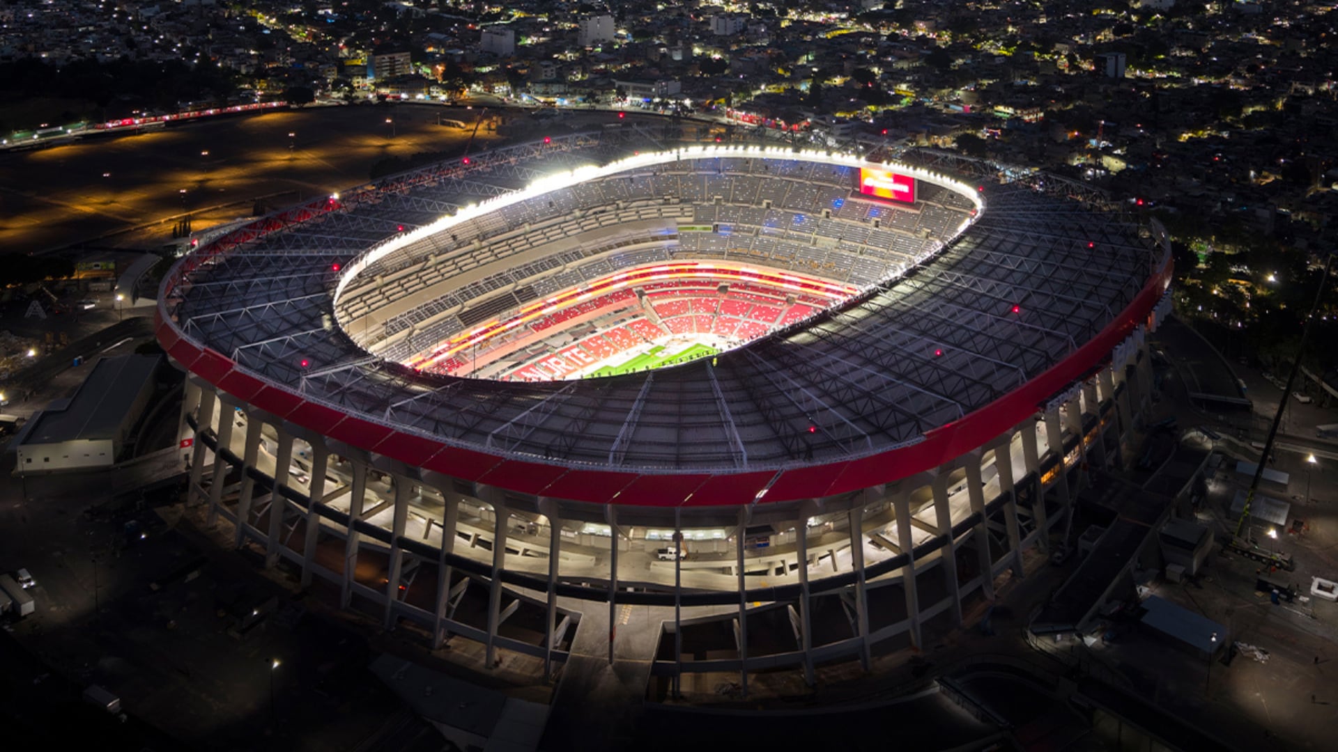 La reapertura del mítico Estadio Azteca incluirá un show de iluminación digital e innovaciones acústicas que buscan posicionar al recinto como un estandarte rumbo a la Copa Mundial 2026. (X/ @miseleccionmx)