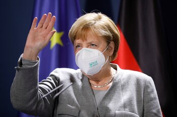 Angela Merkel habló el martes