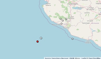 Temblor reportado en Jalisco.
(SSN)