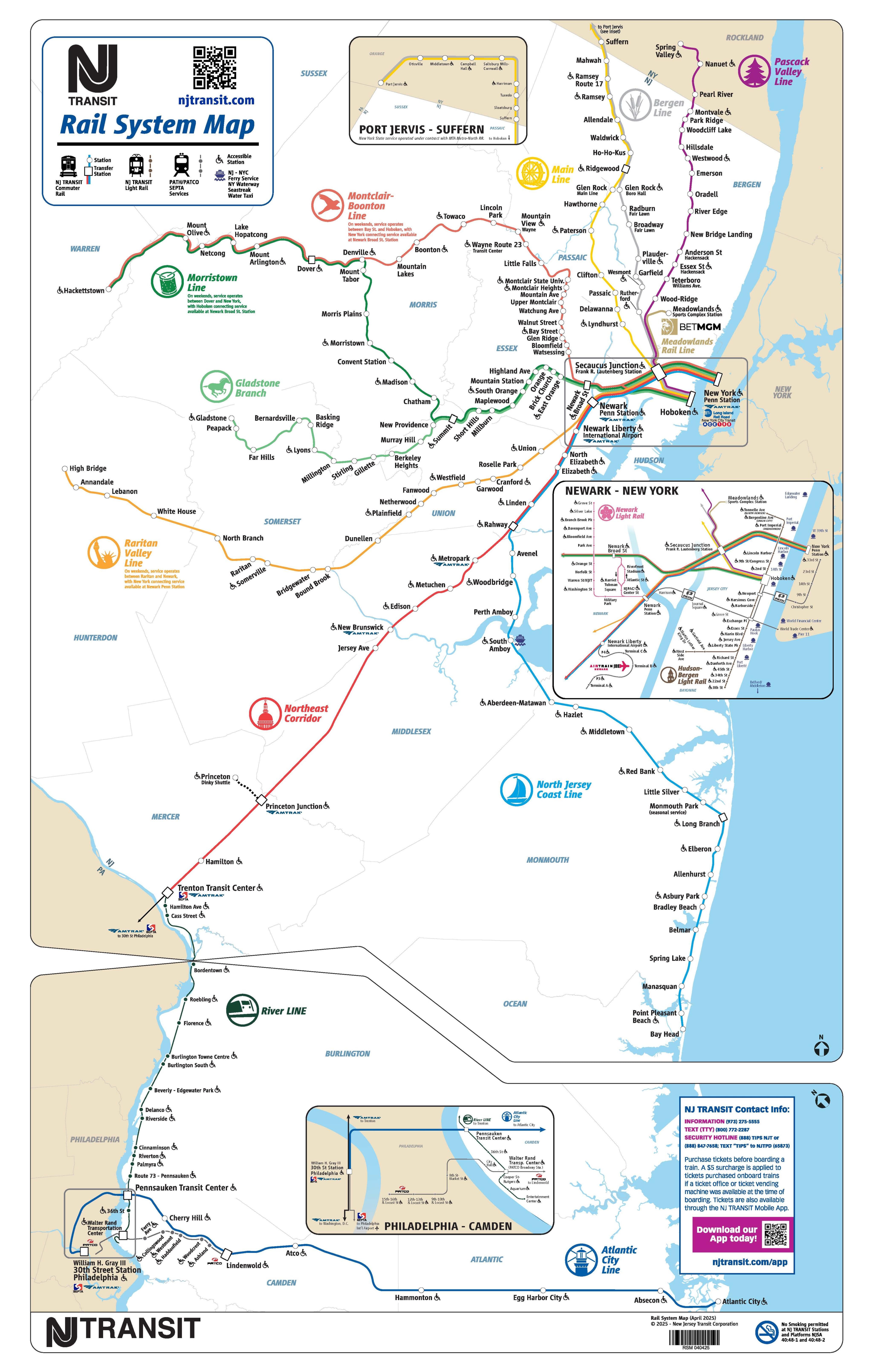 Los pasajeros deberán realizar allí el transbordo hacia la Meadowlands Rail Line antes de cada partido.