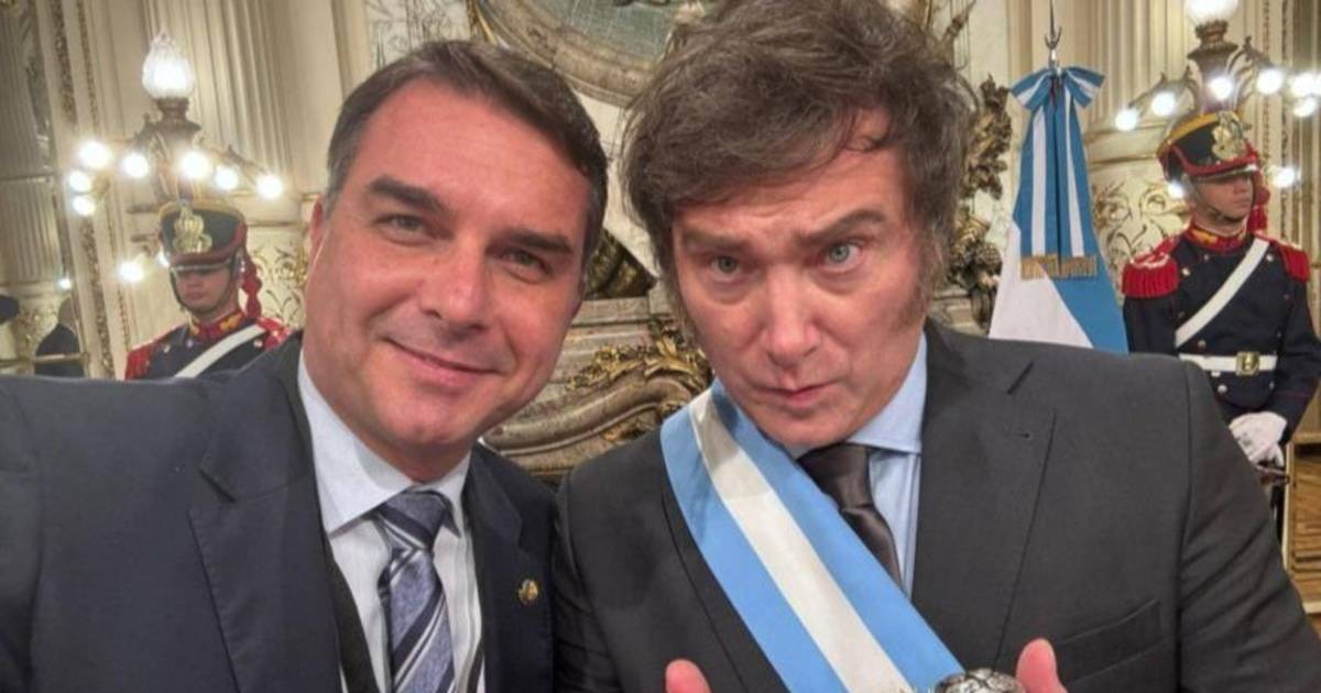 Javier Milei and Flávio Bolsonaro will meet again in Argentina in a new campaign gesture against Lula