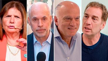 Patricia Bullrich, Horacio Rodríguez Larreta,