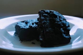 Brownie de porotos negros