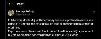 El presidente de Paraguay, Santiago