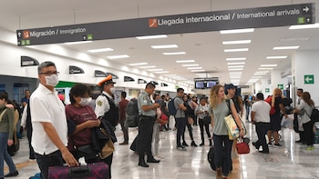 Ingreso de turistas extranjeros a
