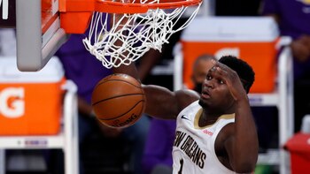 Zion Williamson, de los Pelicans,