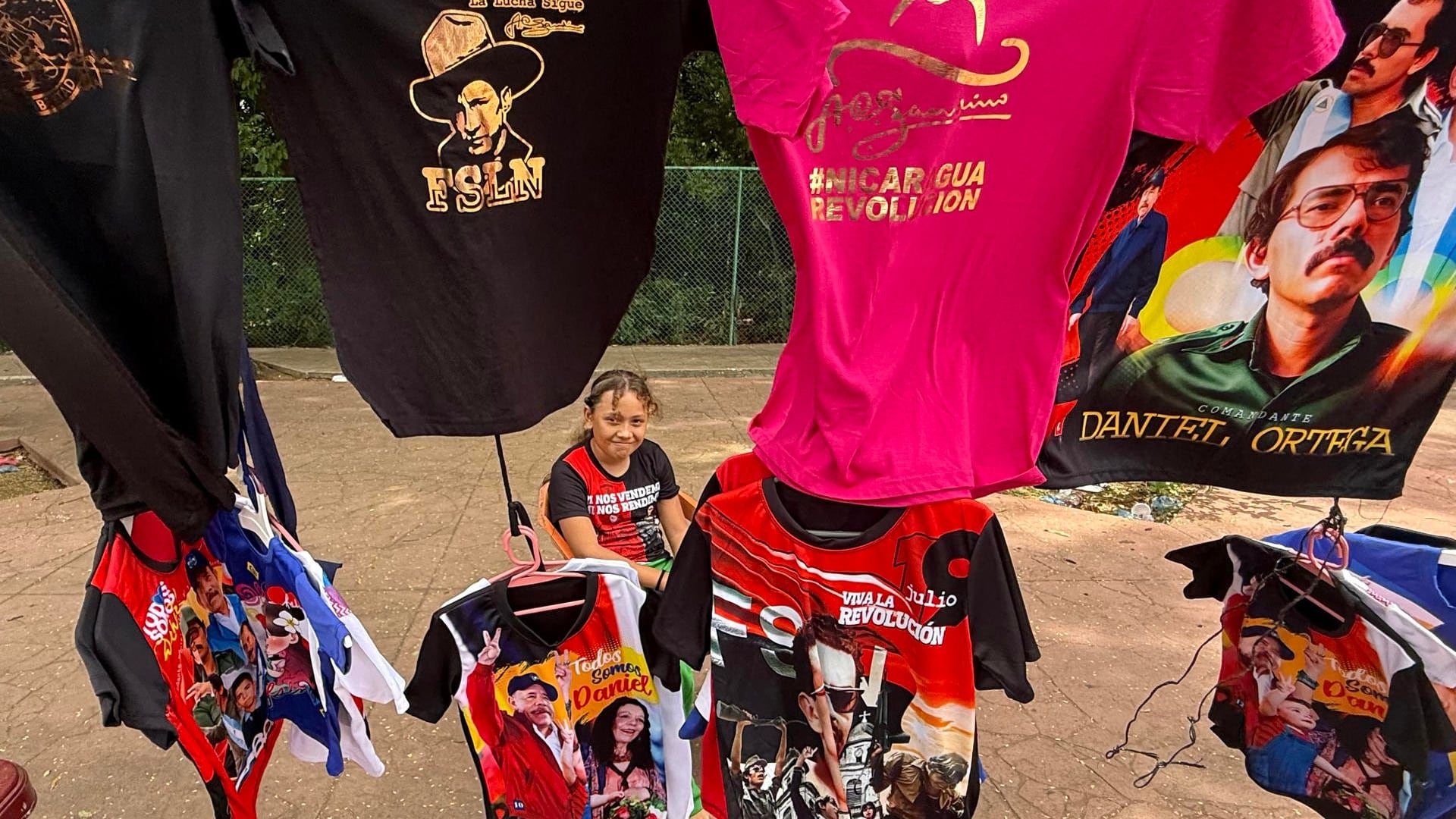 Aniversario de la revolución sandinista pone exalta la figura dictatorial de Ortega. (Foto EFE)