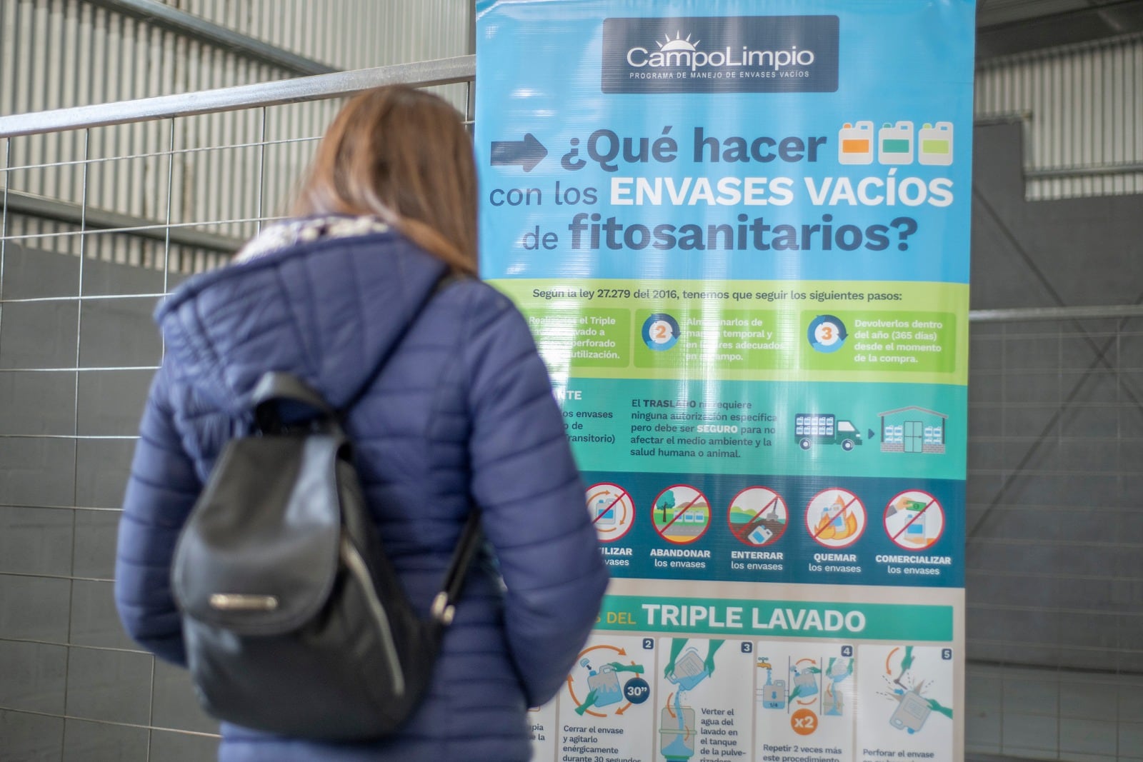 “Juguemos Limpio” es una campaña destinada a reforzar la importancia del lavado correcto de los envases y de su entrega al sistema formal de gestión (CampoLimpio)