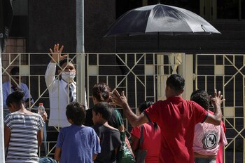 Un pastor evangelista da su