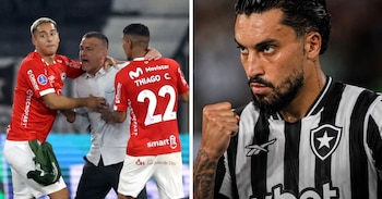 Alex Telles, defensa de Botafogo, explicó qué pasó con Horacio Melgarejo, técnico de Cienciano, tras el final del partido por la Copa Sudamericana 2026.