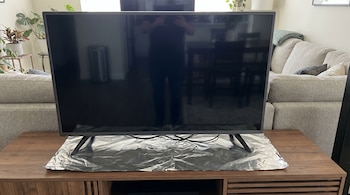 televisor - Smart TV - papel aluminio - tecnología - 25 de mayo