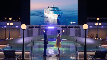 El lujoso MSC Bellissima, el