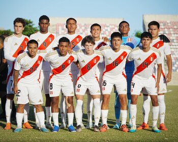 Los jugadores de la selección