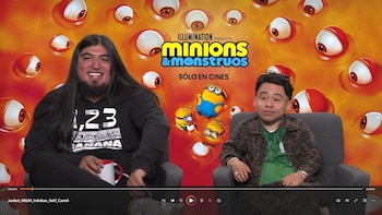 Carlos Ballarta y Abelito dan voz en la nueva aventura ‘Minions y Monstruos‘, una carta de amor a Hollywood