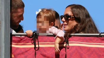 Anabel Pantoja, en su mejor momento con David Rodríguez, nos regala sus imágenes más especiales con su pequeña Alma