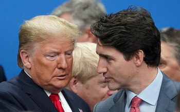 Donald Trump y Justin Trudeau