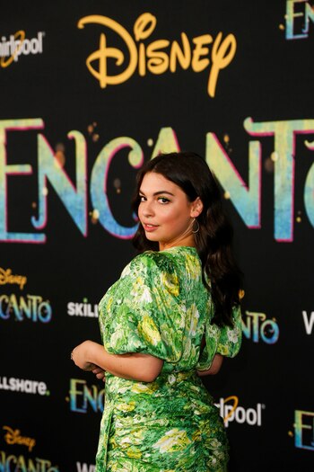 Isabella Gomez attends the premiere
