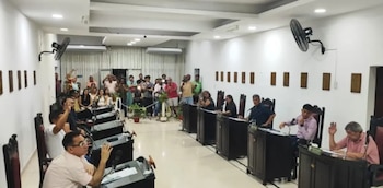 Los concejales de La Libertad