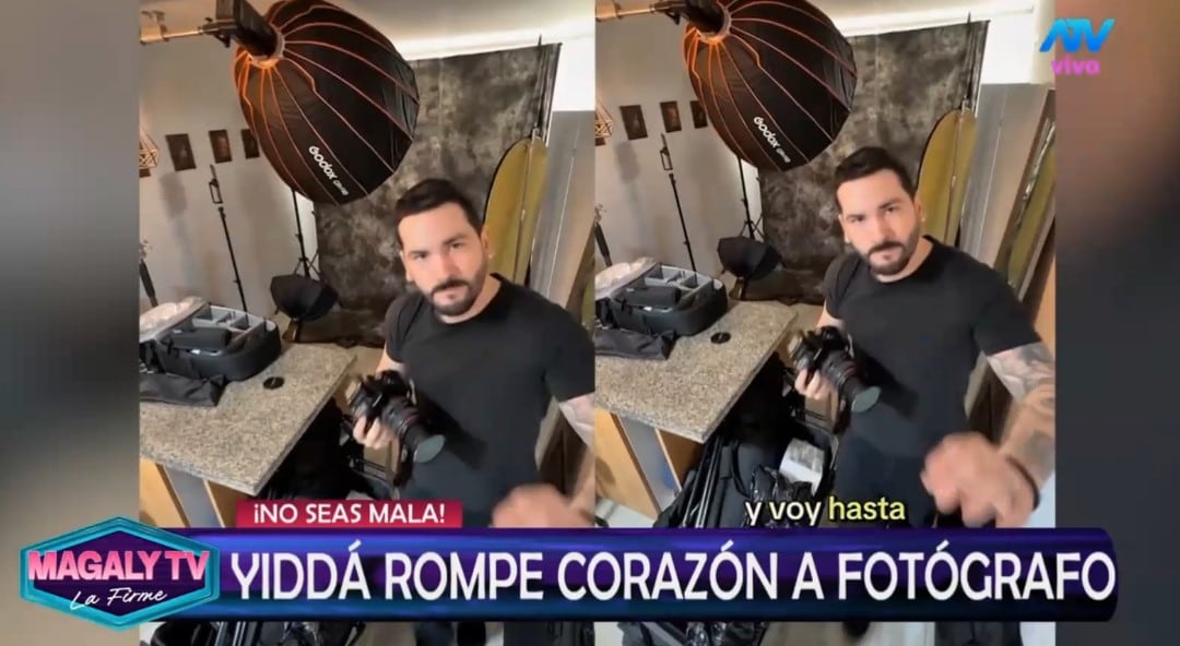 Ángel Fernández revela cómo terminó su relación con Yiddá Eslava: “Le metí las ganas para que durara”. Captura: Magaly TV La Firme.