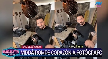 Ángel Fernández revela cómo terminó su relación con Yiddá Eslava: “Le metí las ganas para que durara”. Captura: Magaly TV La Firme.