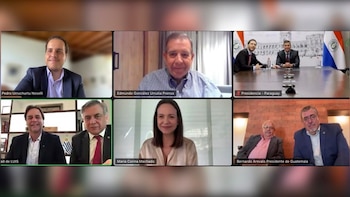 Los presidentes de Uruguay, Paraguay