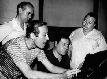 1968. Con Roberto Goyeneche (cantando),