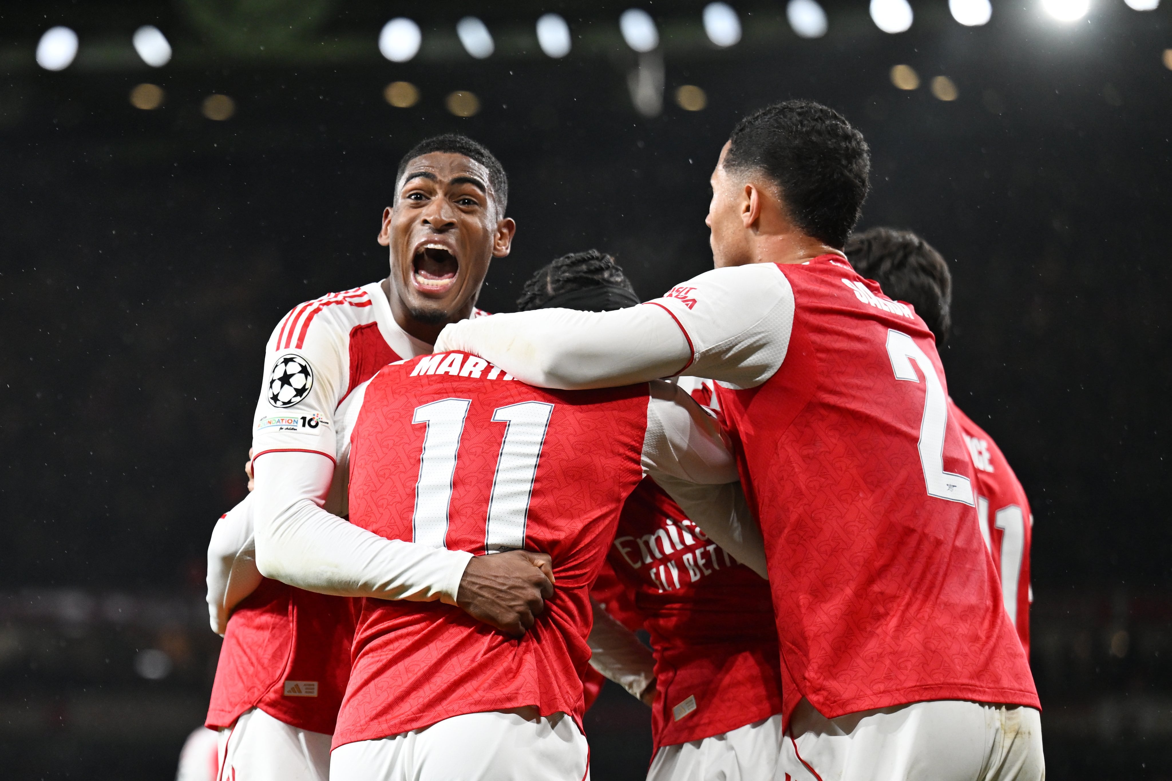 Christian Mosquera tuvo buenos partidos con el Arsenal en la temporada, sobre todo en la Champions - crédito Arsenal FC