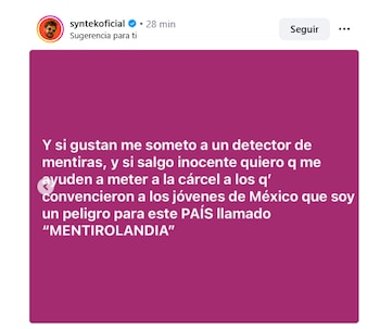 El cantautor arremetió contra la conductora de Ventaneando.