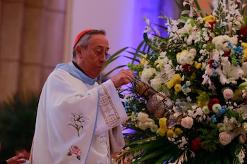 Rodríguez destaca la importancia de combatir la desigualdad, la pobreza y la exclusión como compromiso social de la Pascua. (Foto: EFE/Gustavo Amador)