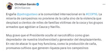 Garcés pidió que se enfoquen