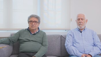 Kike Román (izq.) y Santiago