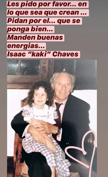 El año pasado Paula Chaves