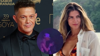 Alejandro Sanz besó a Stephanie